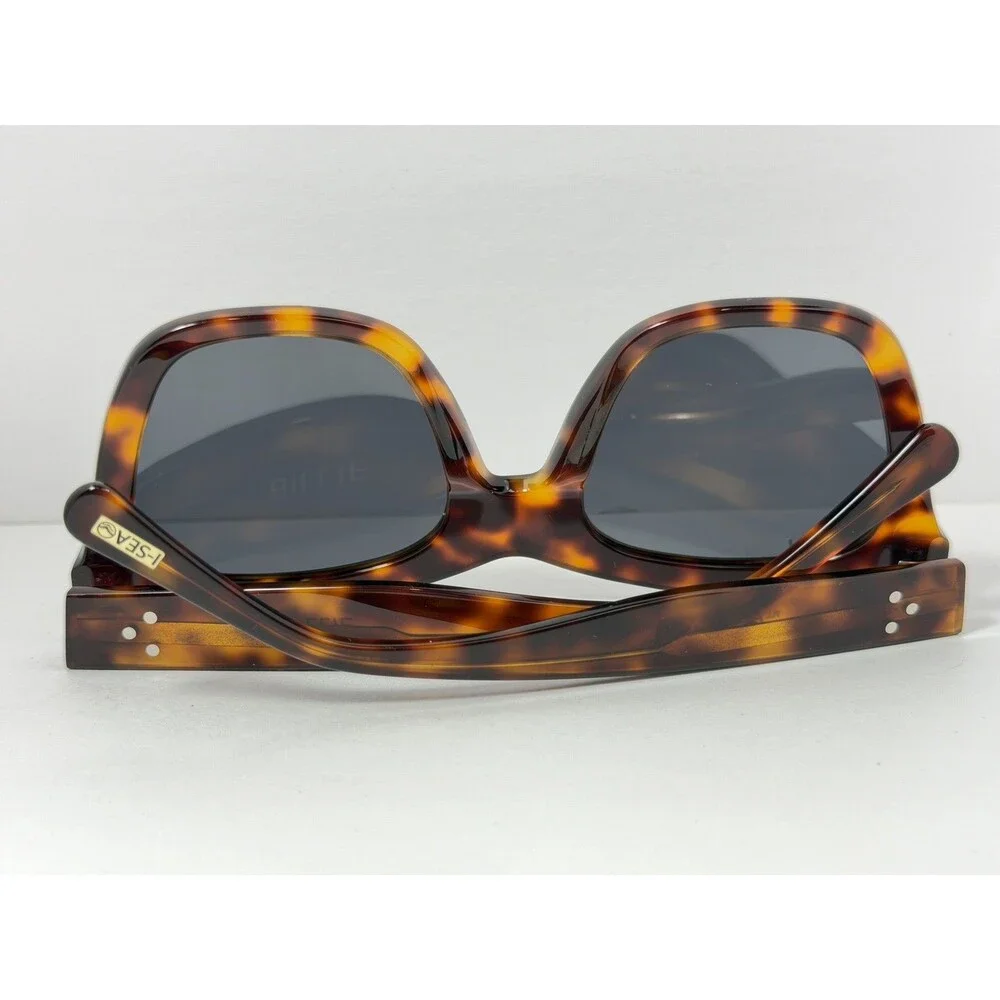 I-SEA Billie Women's Sunglasses Tortoiseshell Frame Gray Lenses